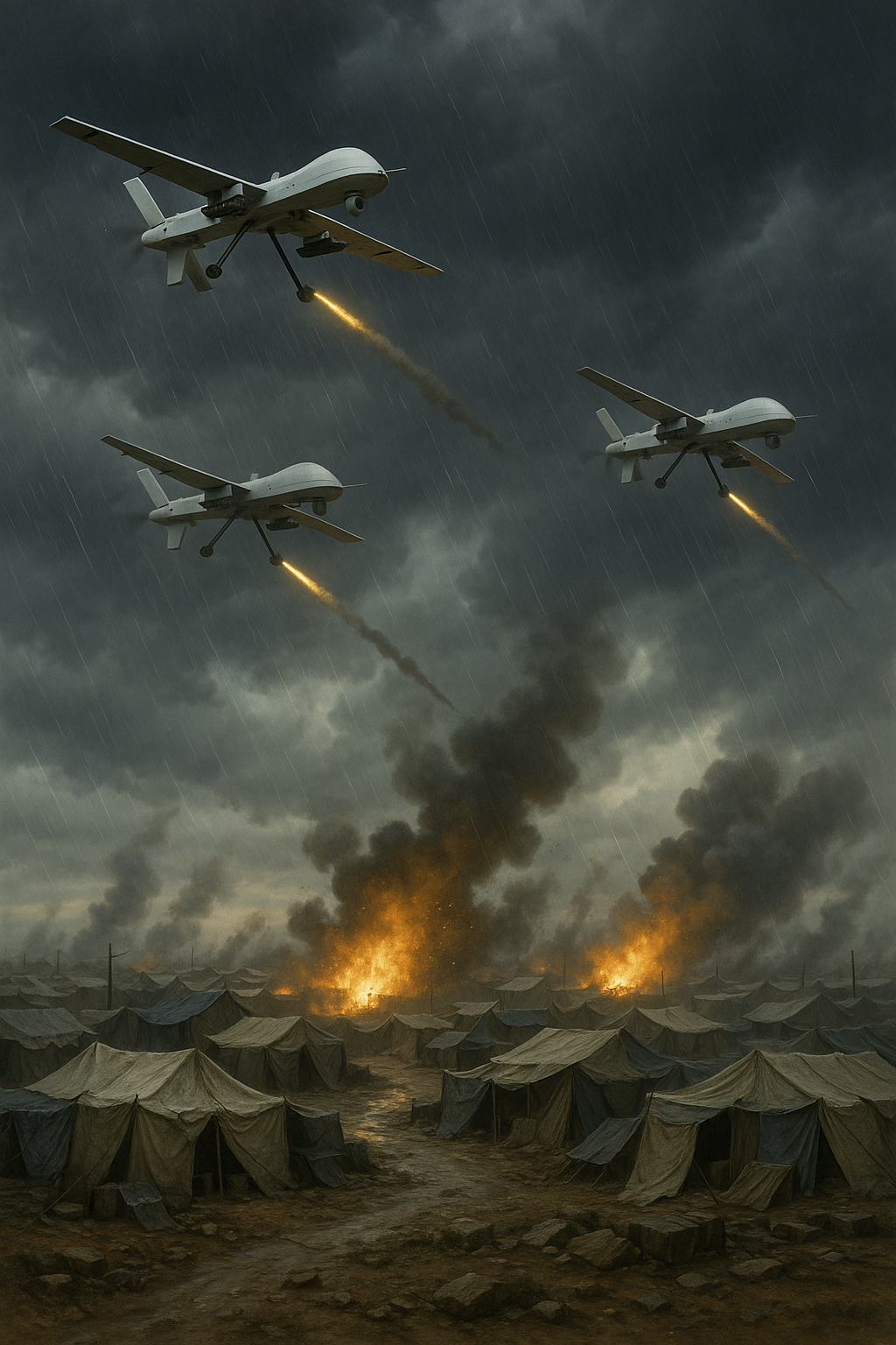 22 September 2025, Drones to bomb