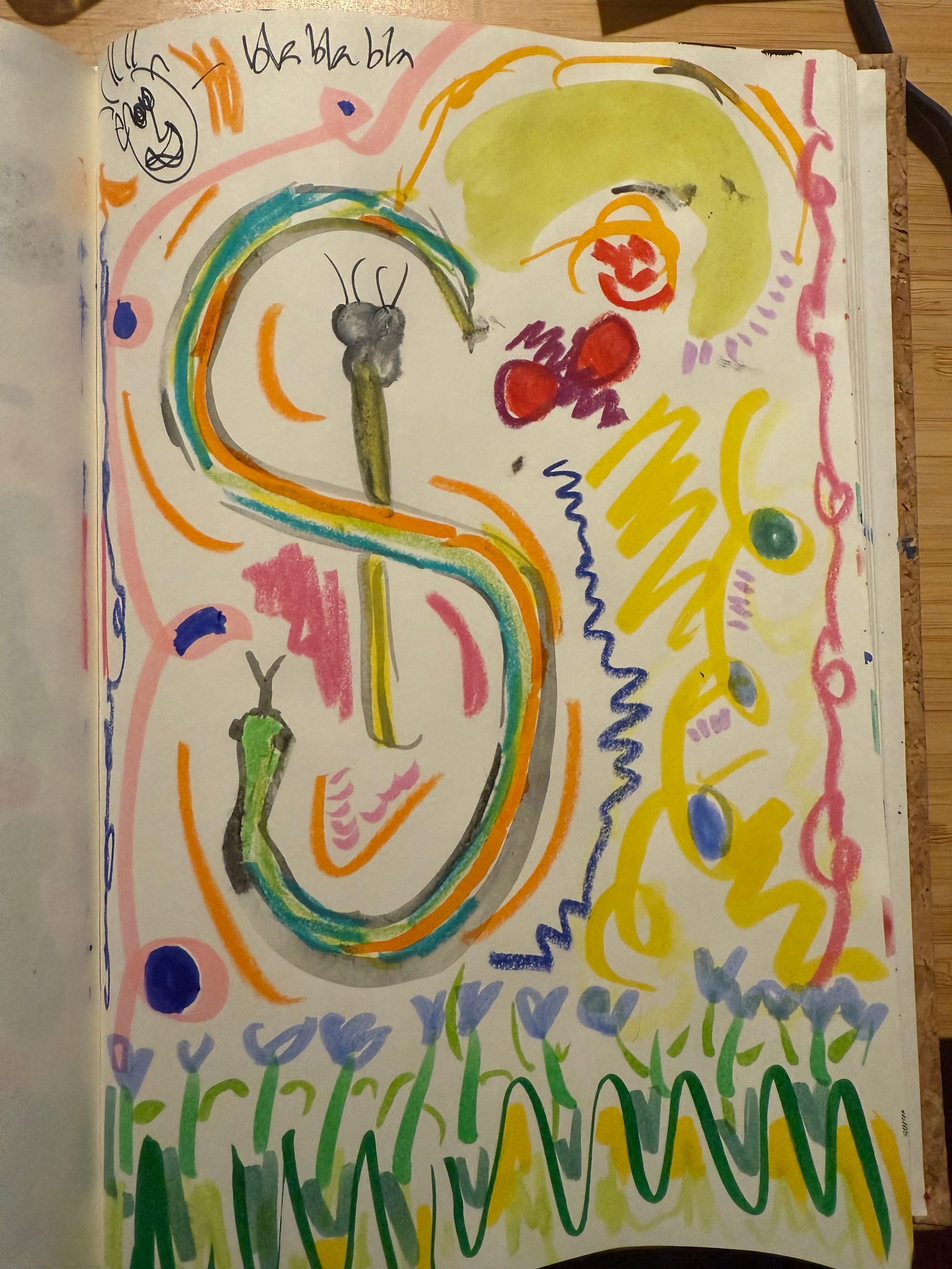 30 September 2025, Snake and talking stick