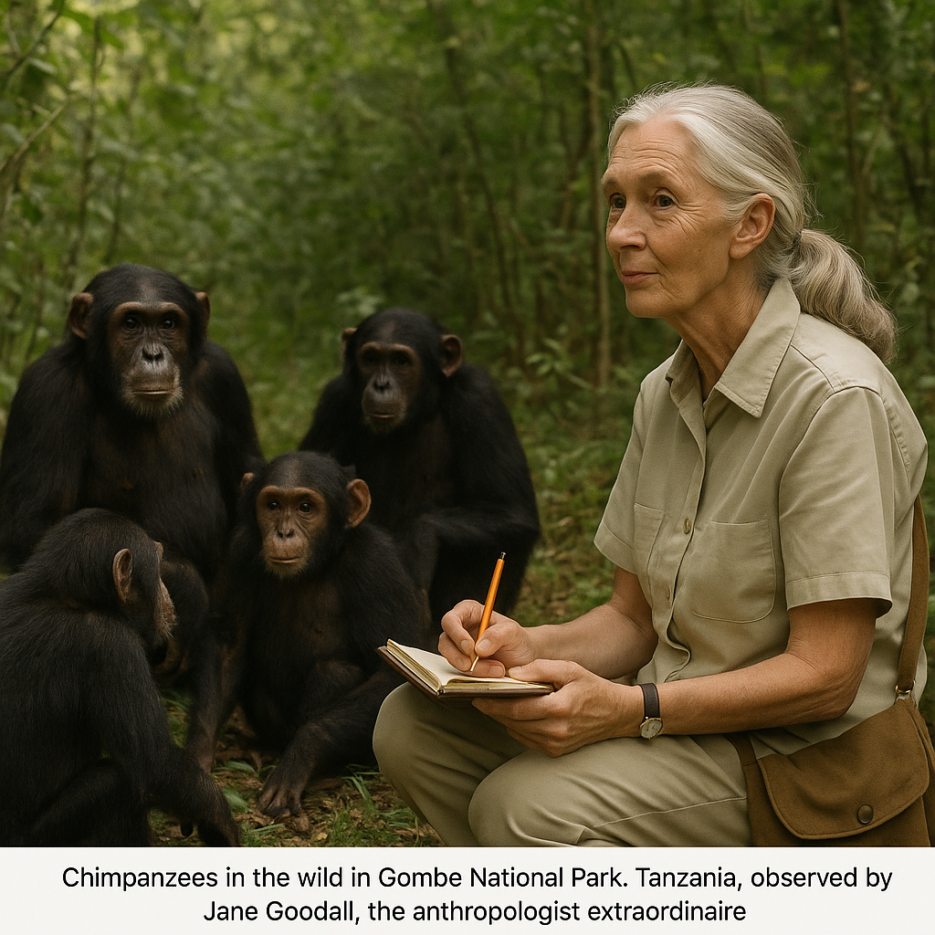1 October - Chimpanzee for life