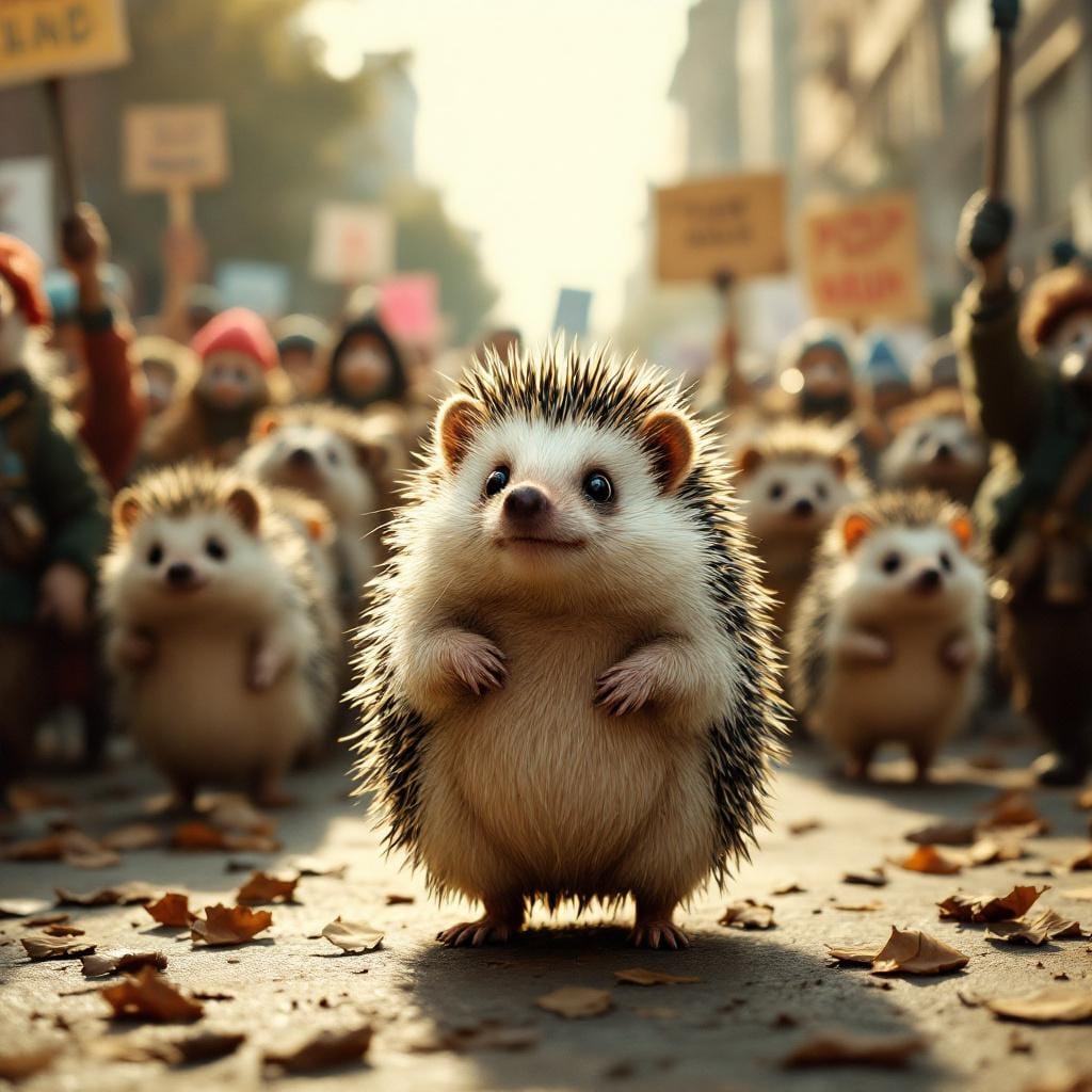 Hedgehog alert!