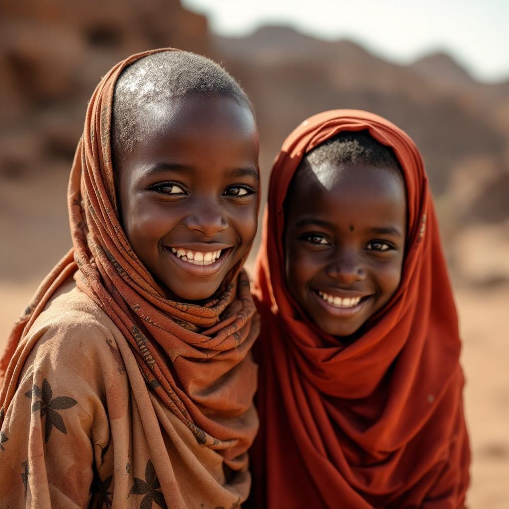 My mind wanders to Darfur